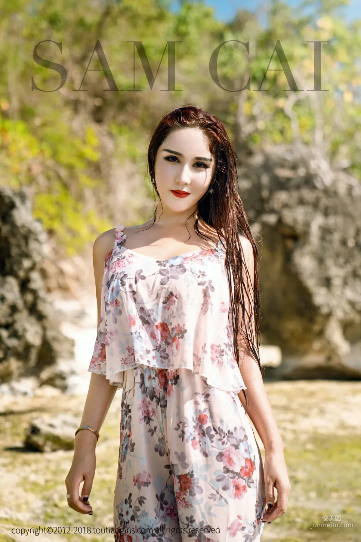 Cai Nan Saipan Style [TouTiao Goddess] Photo Set photo 10