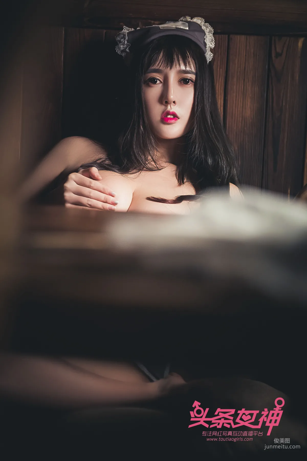 Da Han/Bai Yihan Maid Cafe Story [TouTiao Goddess] Photo Set photo 46