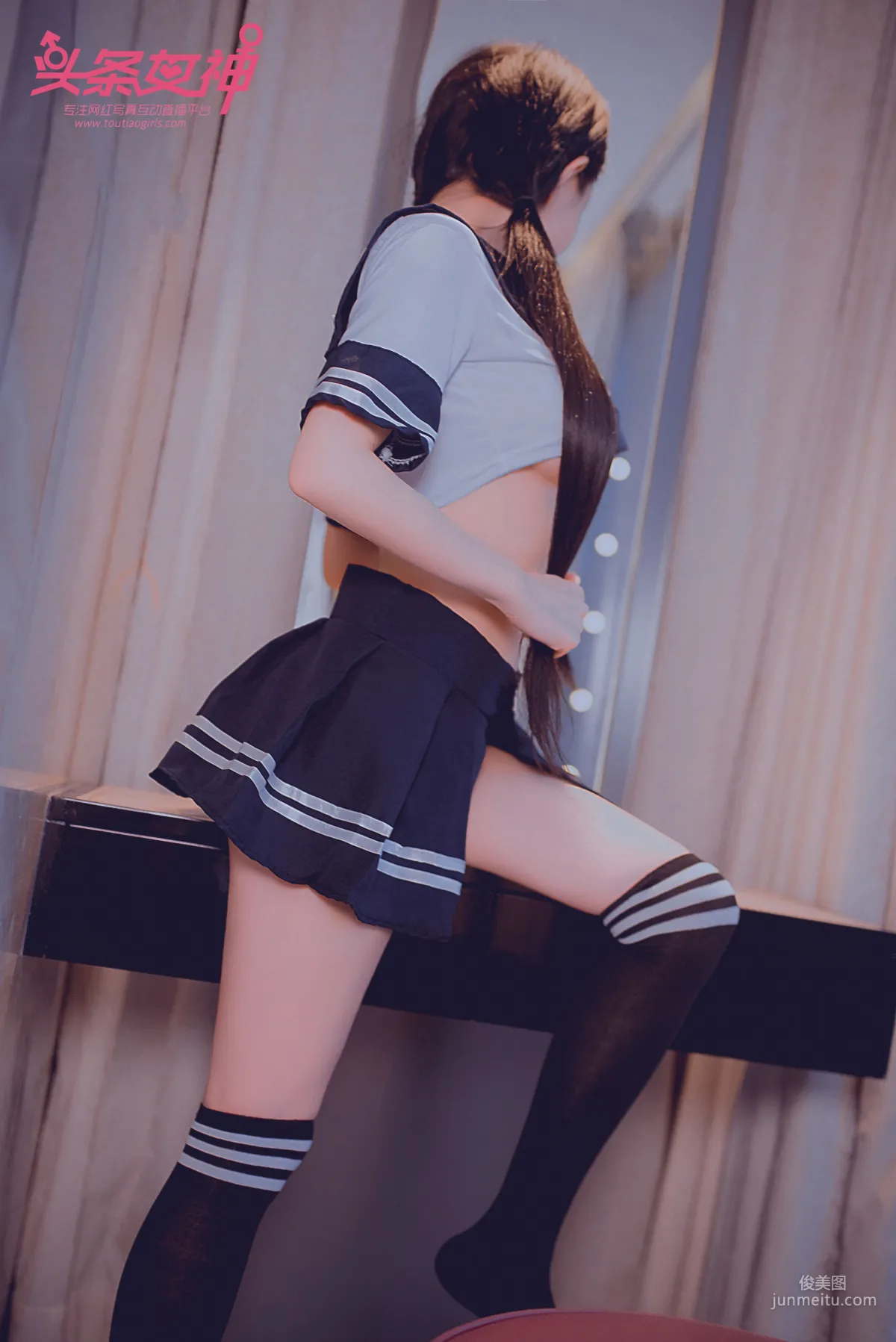 Li Sitong, Pure Junior Girl [TouTiao Goddess] Photo Set photo 17