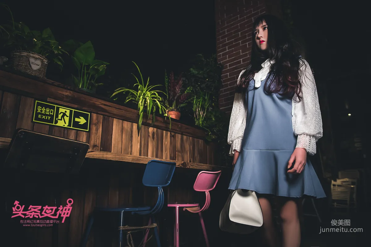 Da Han/Bai Yihan Maid Cafe Story [TouTiao Goddess] Photo Set photo 5