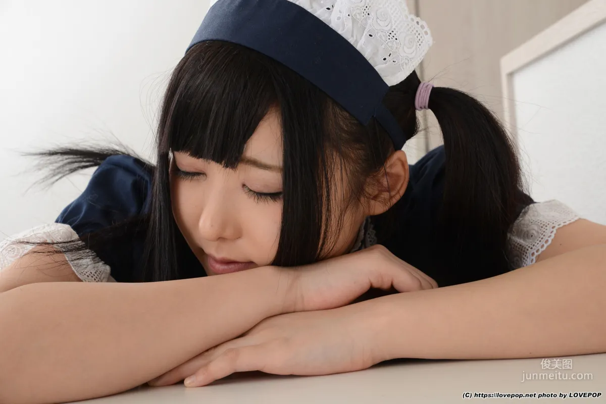 [LovePop] 亚须希/あず希《教室女仆》 Set04 写真集4