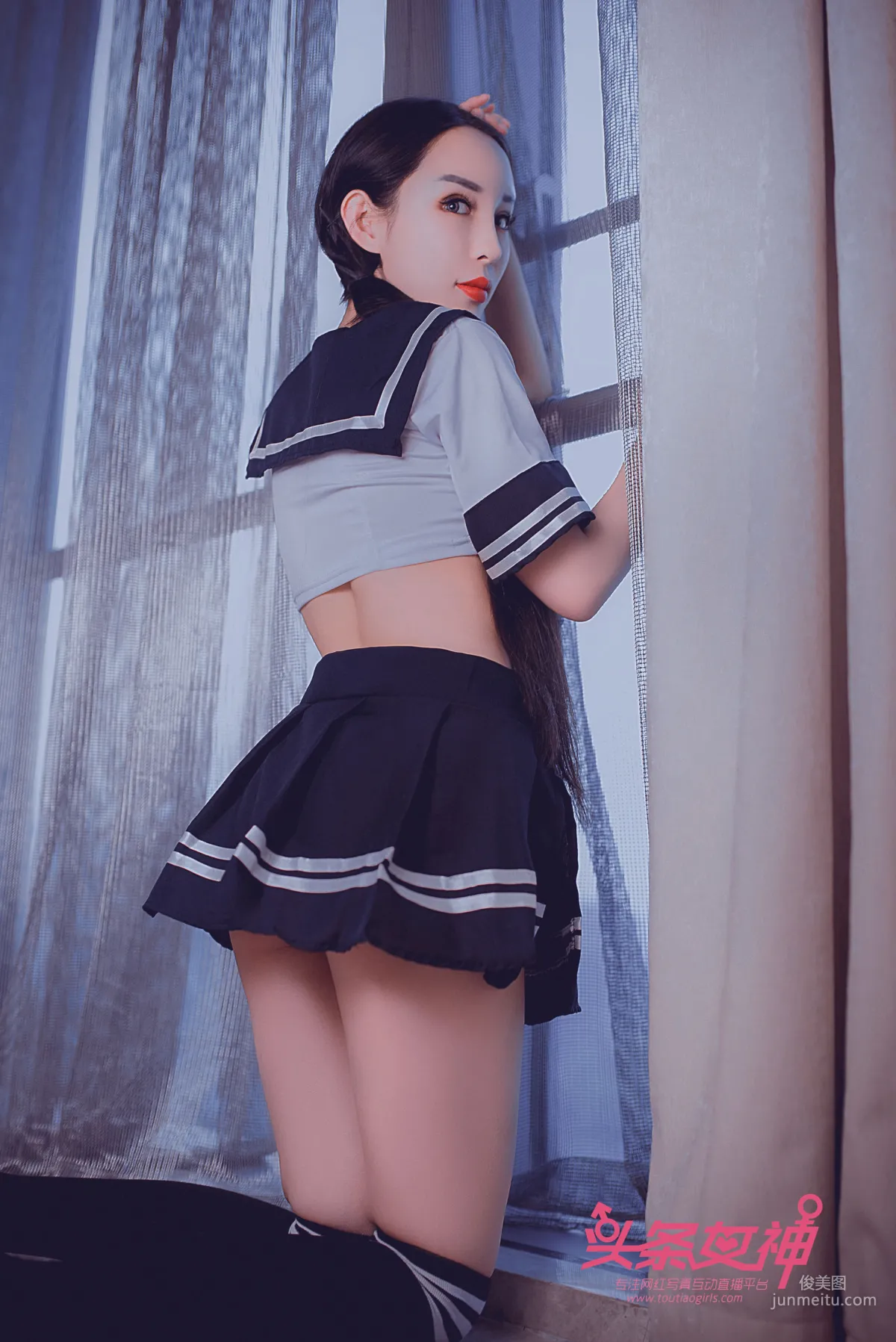 Li Sitong, Pure Junior Girl [TouTiao Goddess] Photo Set photo 9