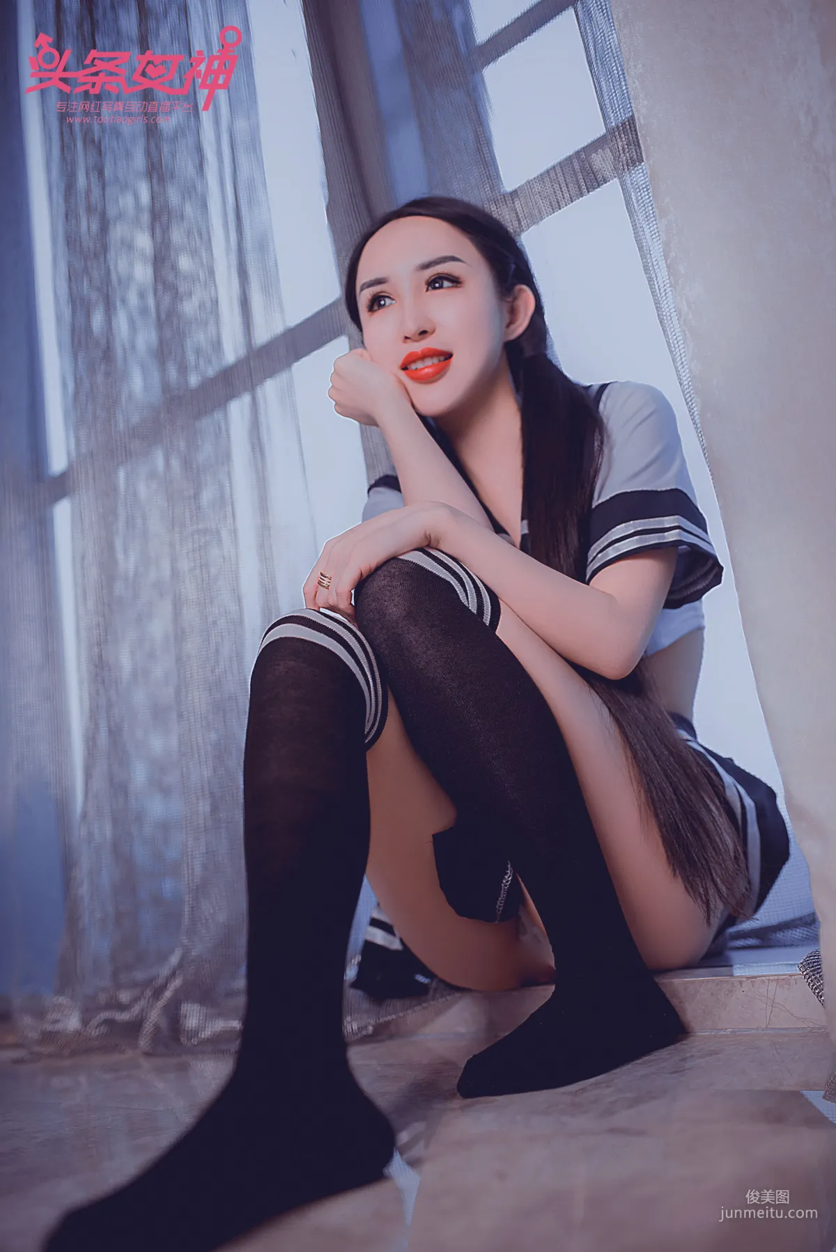 Li Sitong, Pure Junior Girl [TouTiao Goddess] Photo Set photo 11