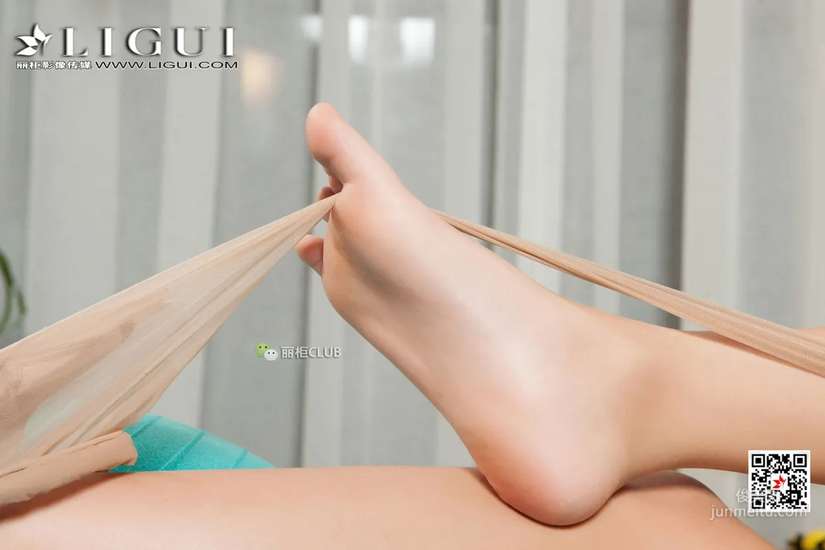 Model 足模楠楠《健身美足》 [麗櫃Ligui] 寫真集 67