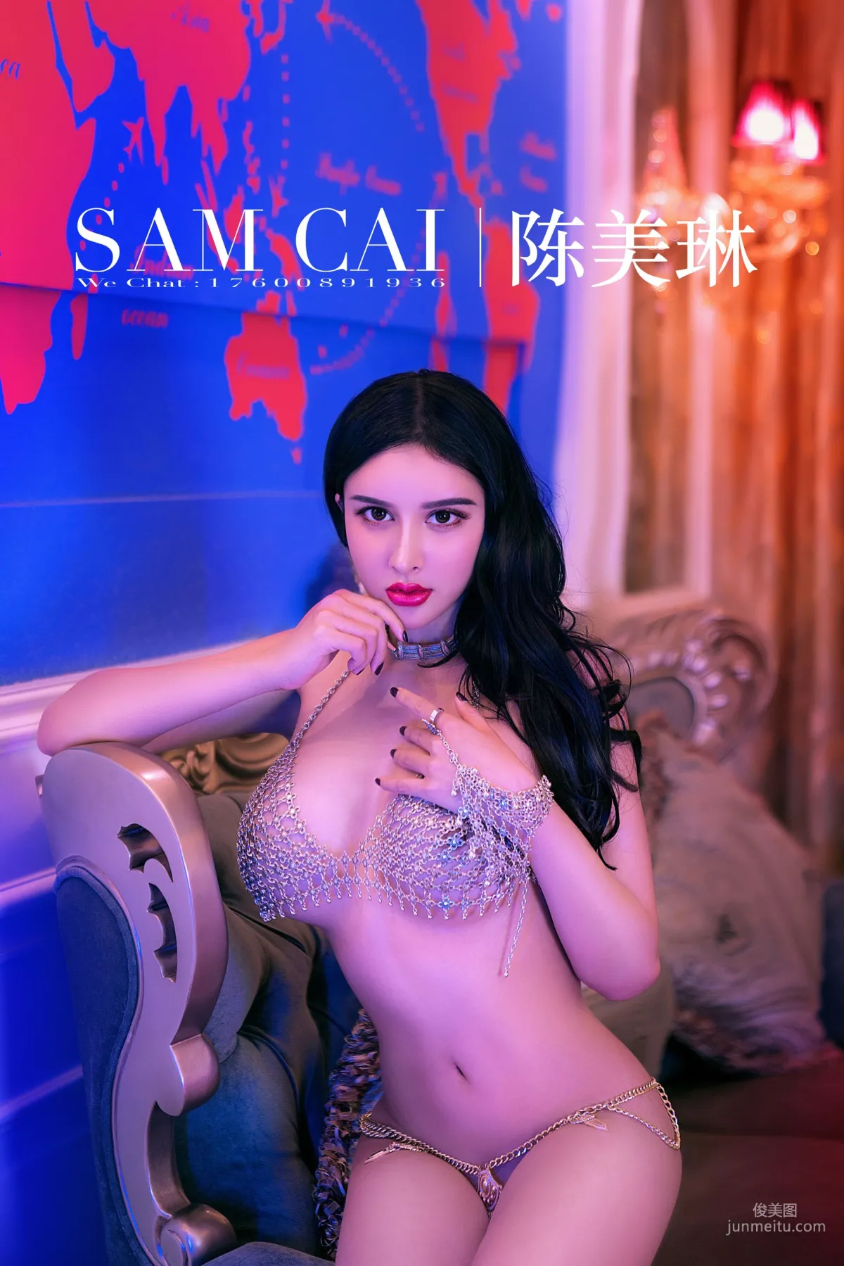 Chen Meilin Royal Party Silky Flesh [TouTiao Goddess] Photo Set photo 9