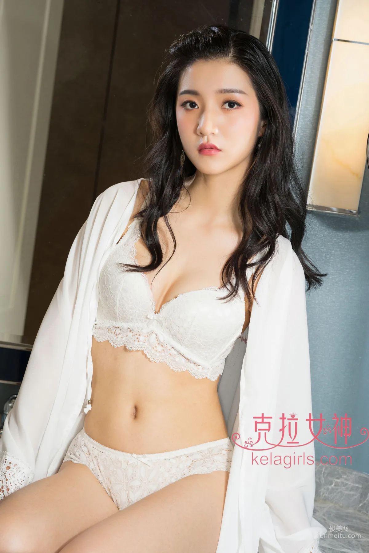 Qianqian Youthful Face and Young Teeth [Kelagirls] Photo Set photo 2