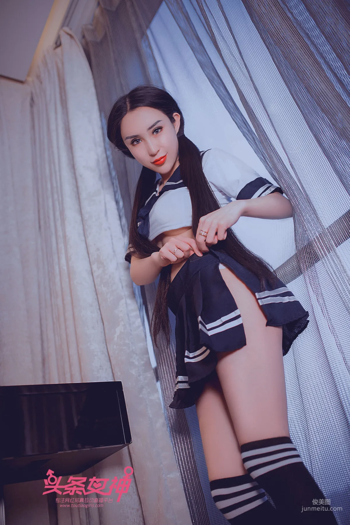 Li Sitong, Pure Junior Girl [TouTiao Goddess] Photo Set photo 21