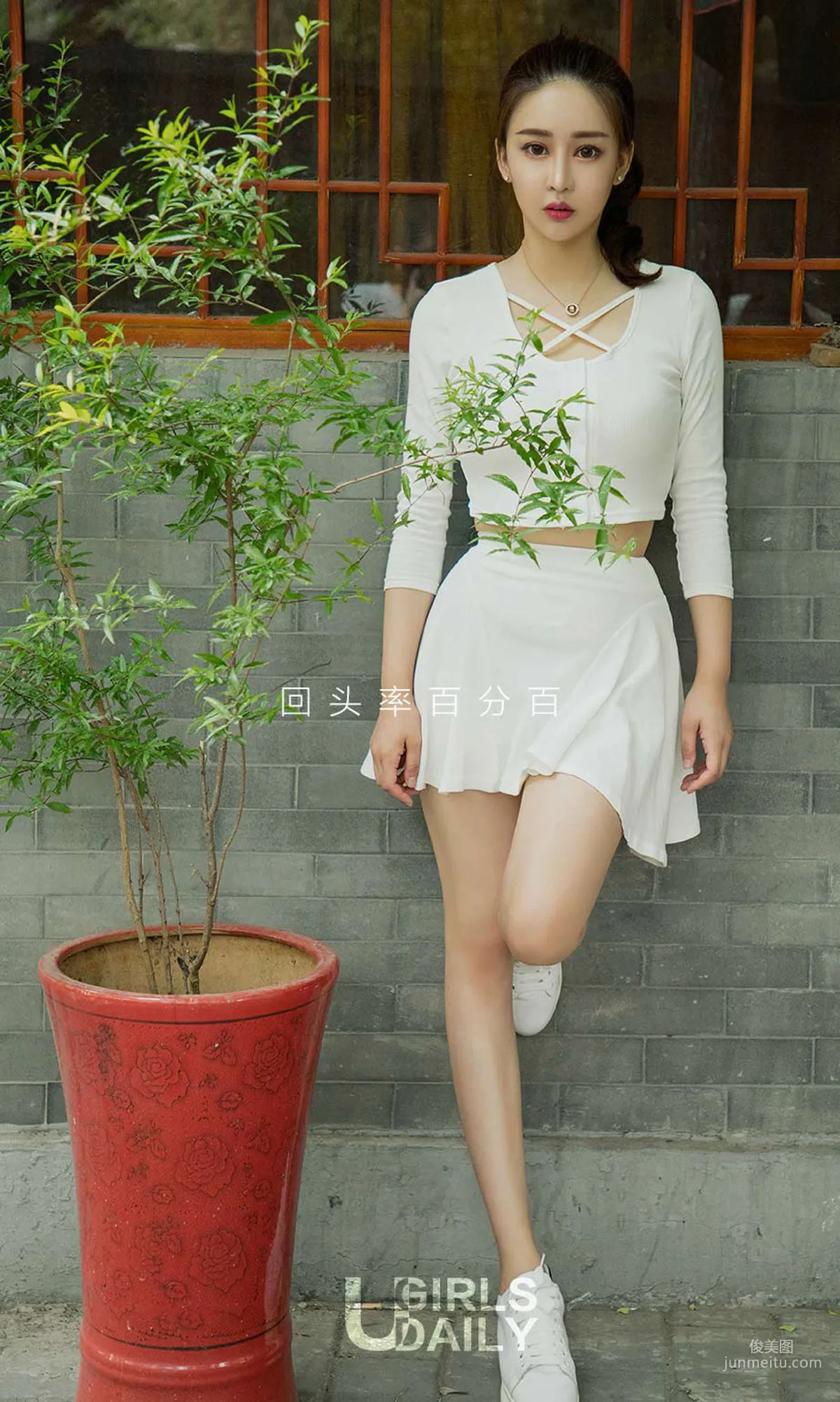 Jin Yuxi "Old Alley Reborn" [Ugirls App] No.1099 Photo Set photo 2