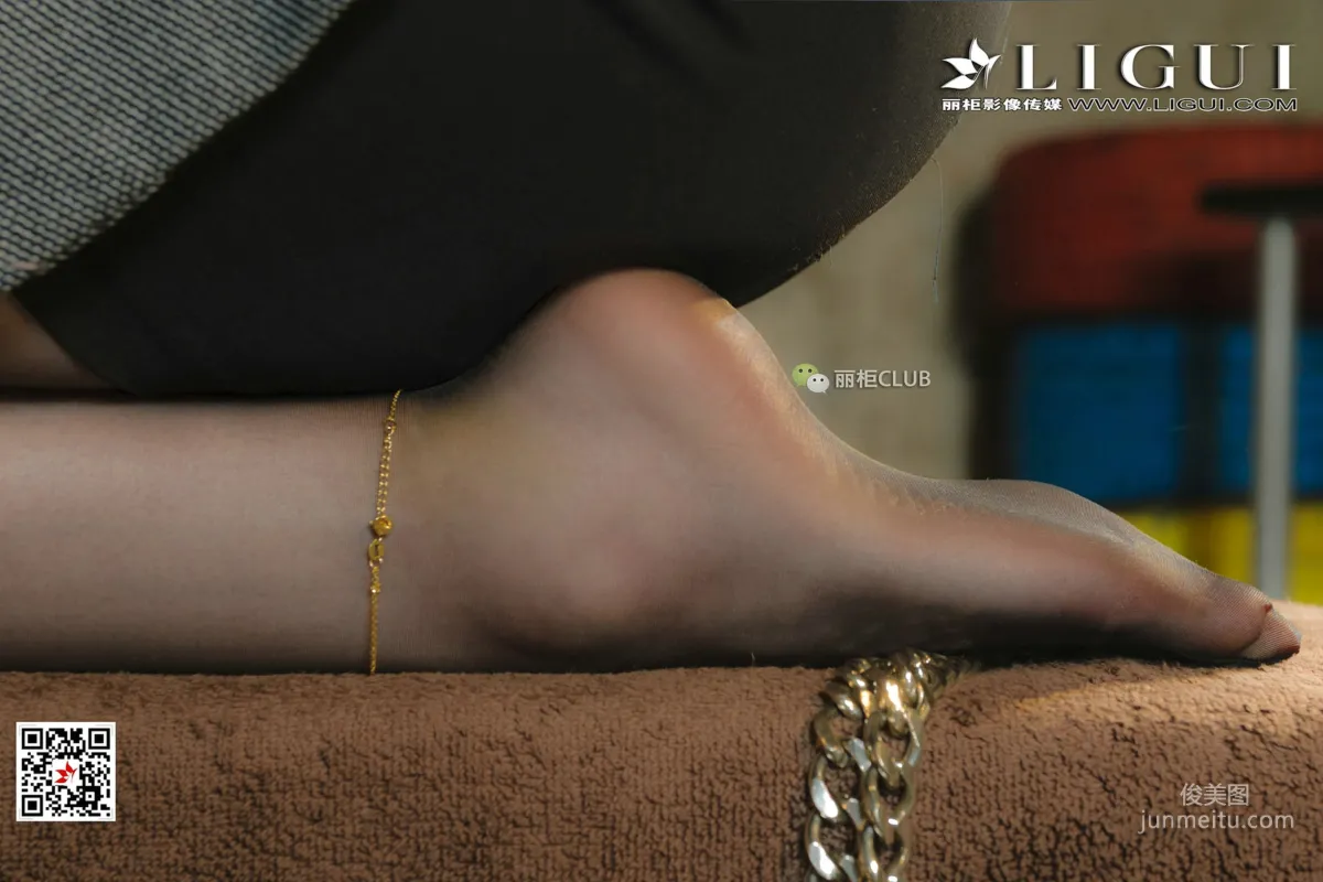 腿模小戈《黑丝女王》 [丽柜Ligui] 写真集10