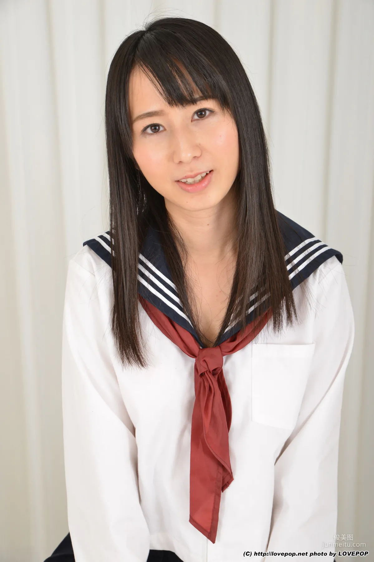 [LovePop] Sora Izumi, Sailor Uniform Student Outfit Set06 Photo Set photo 3