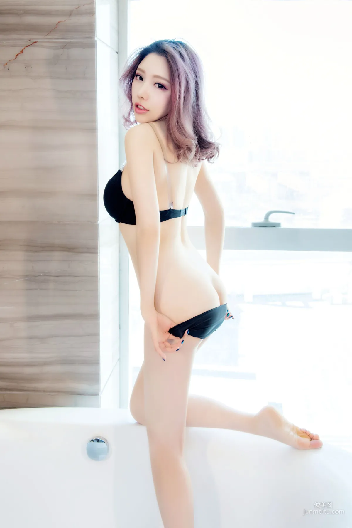 Ni Xiaoyao Wan Zhong Feng Qing Morning Private Shoot [Lie Goddess SLADY] NO.001 Photo Set photo 60