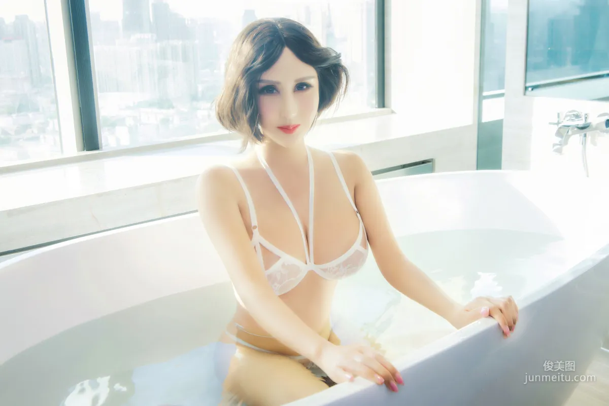 Nayi Linger Sexy G-Cup Beautiful Bust and Curves Private Shoot Part-III [Lie Goddess] NO.013 Photo Set photo 14