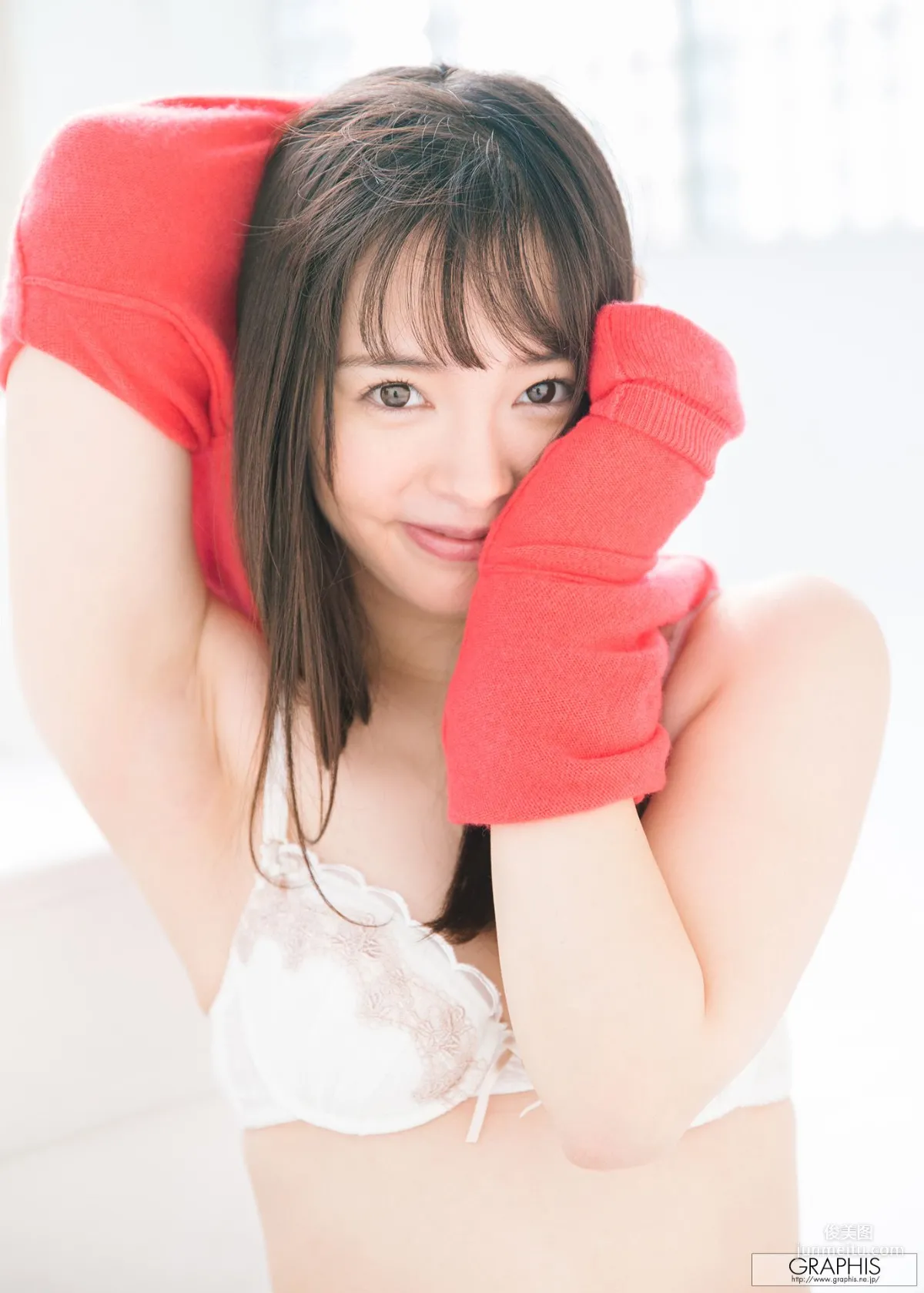 Yuna Ogura [Graphis] Gravure First Undressing Girl Photo Set photo 35