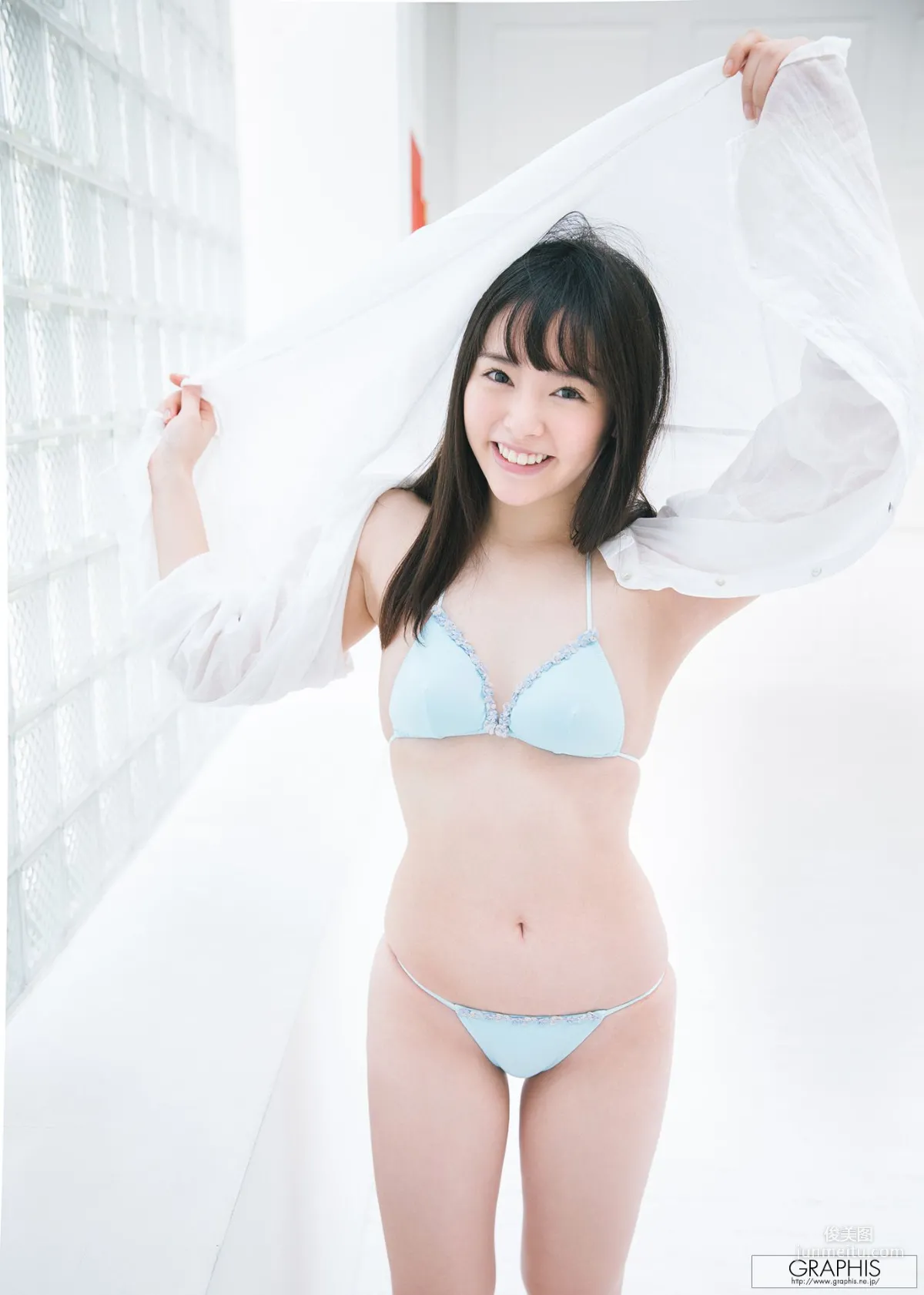 Yuna Ogura [Graphis] Gravure First Undressing Girl Photo Set photo 16
