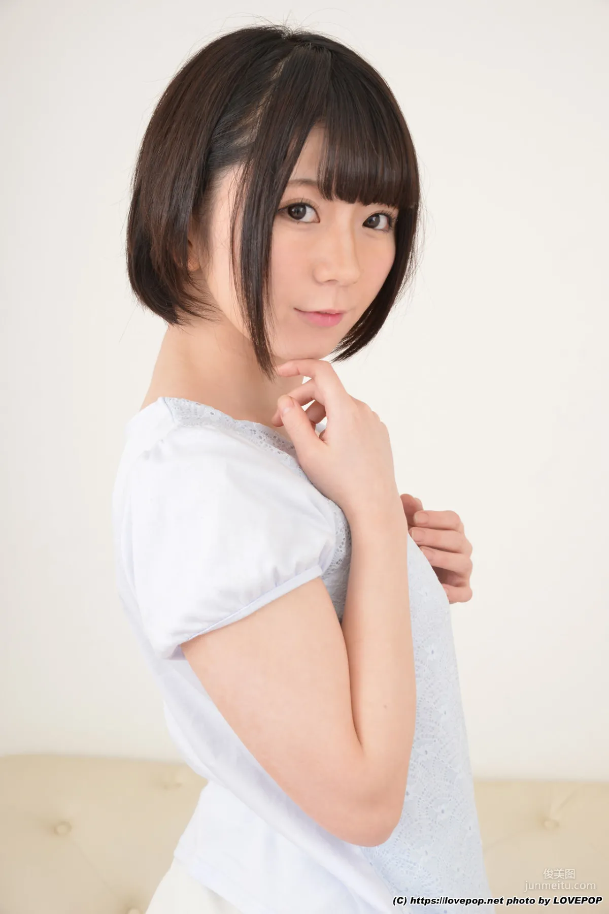 [LovePop] Mio Shinozaki, Home Long Socks Series Set08 Photo Set photo 16