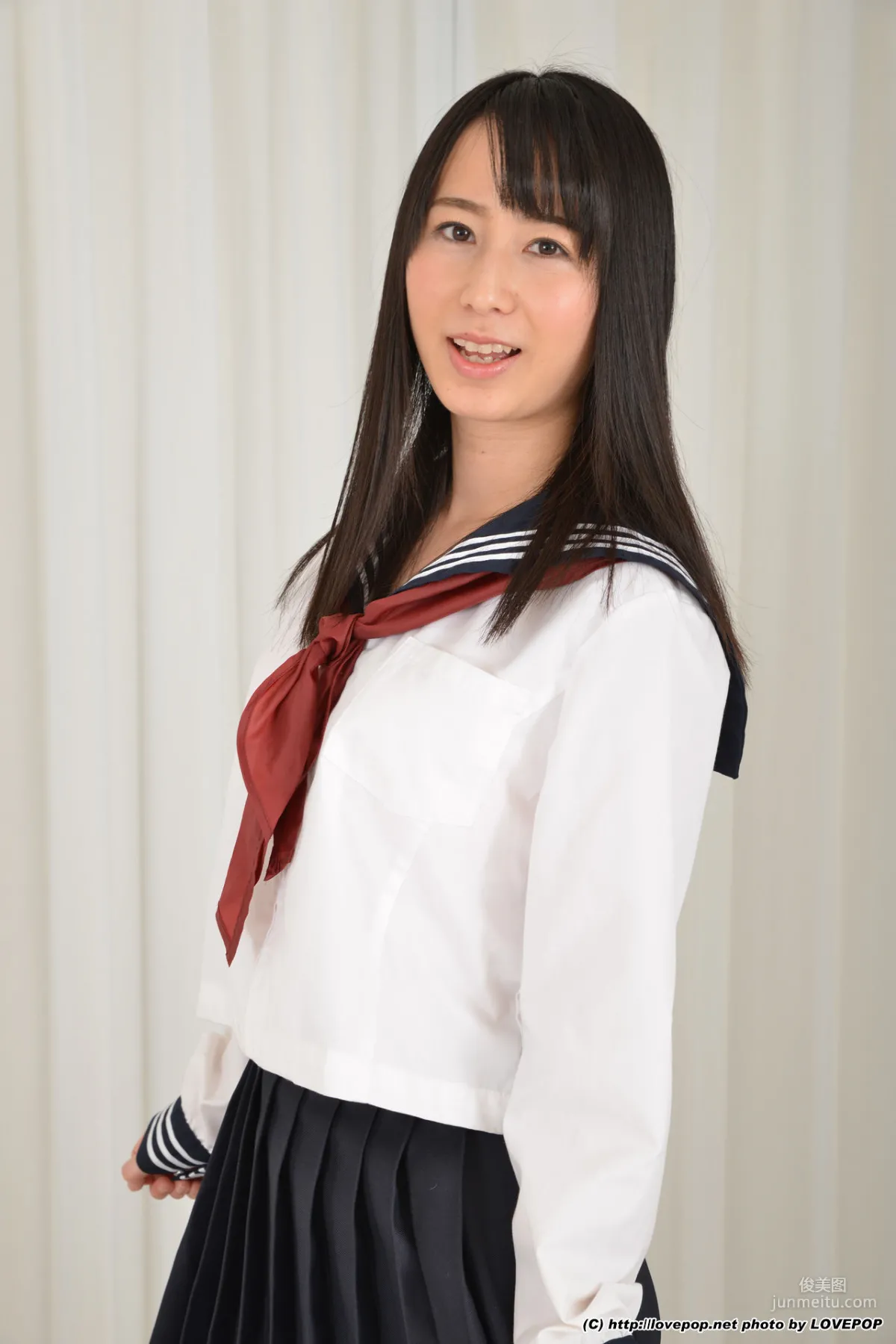 [LovePop] Sora Izumi, Sailor Uniform Student Outfit Set06 Photo Set photo 11