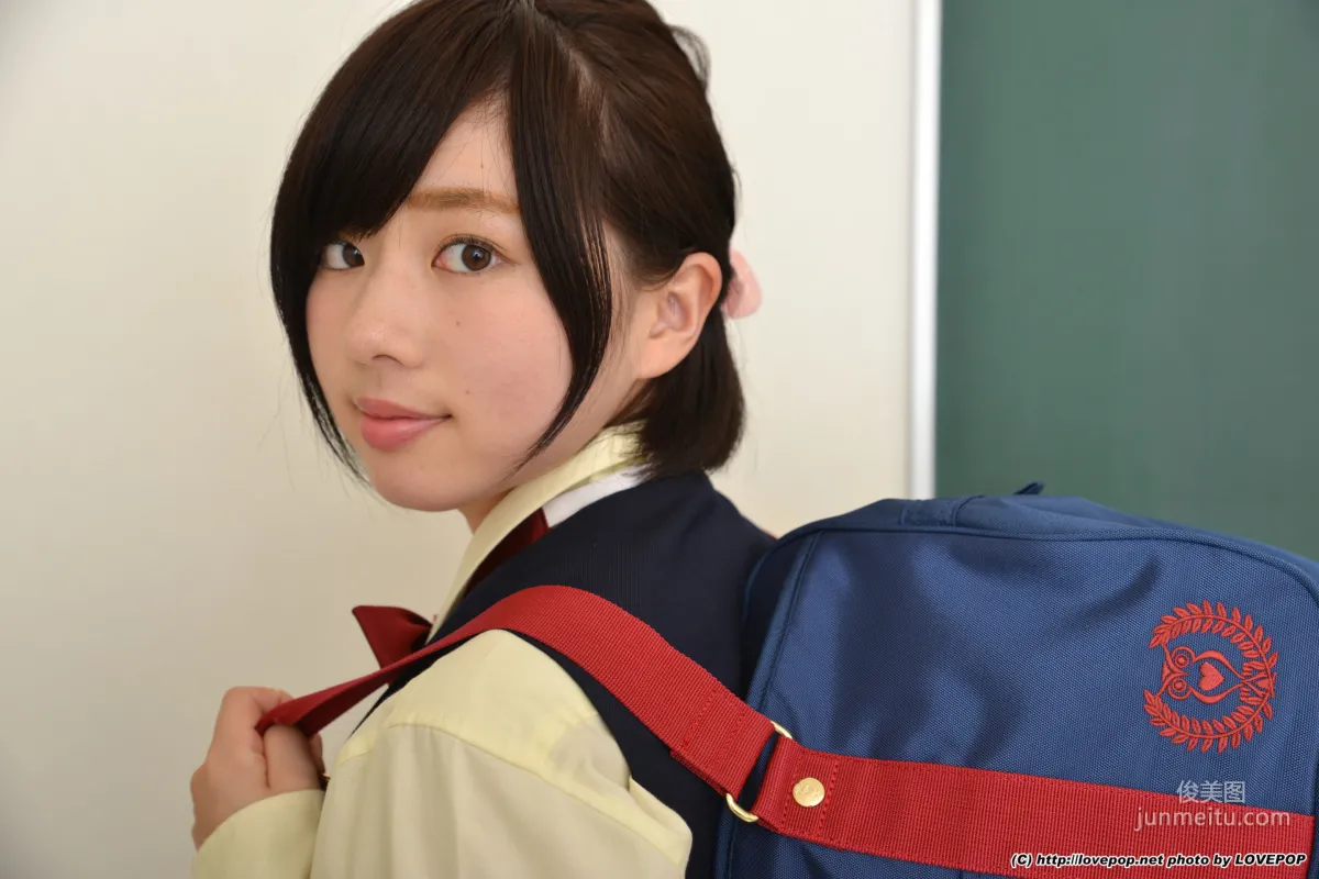 [LovePop] 笹山りん《校服诱惑》 写真集48