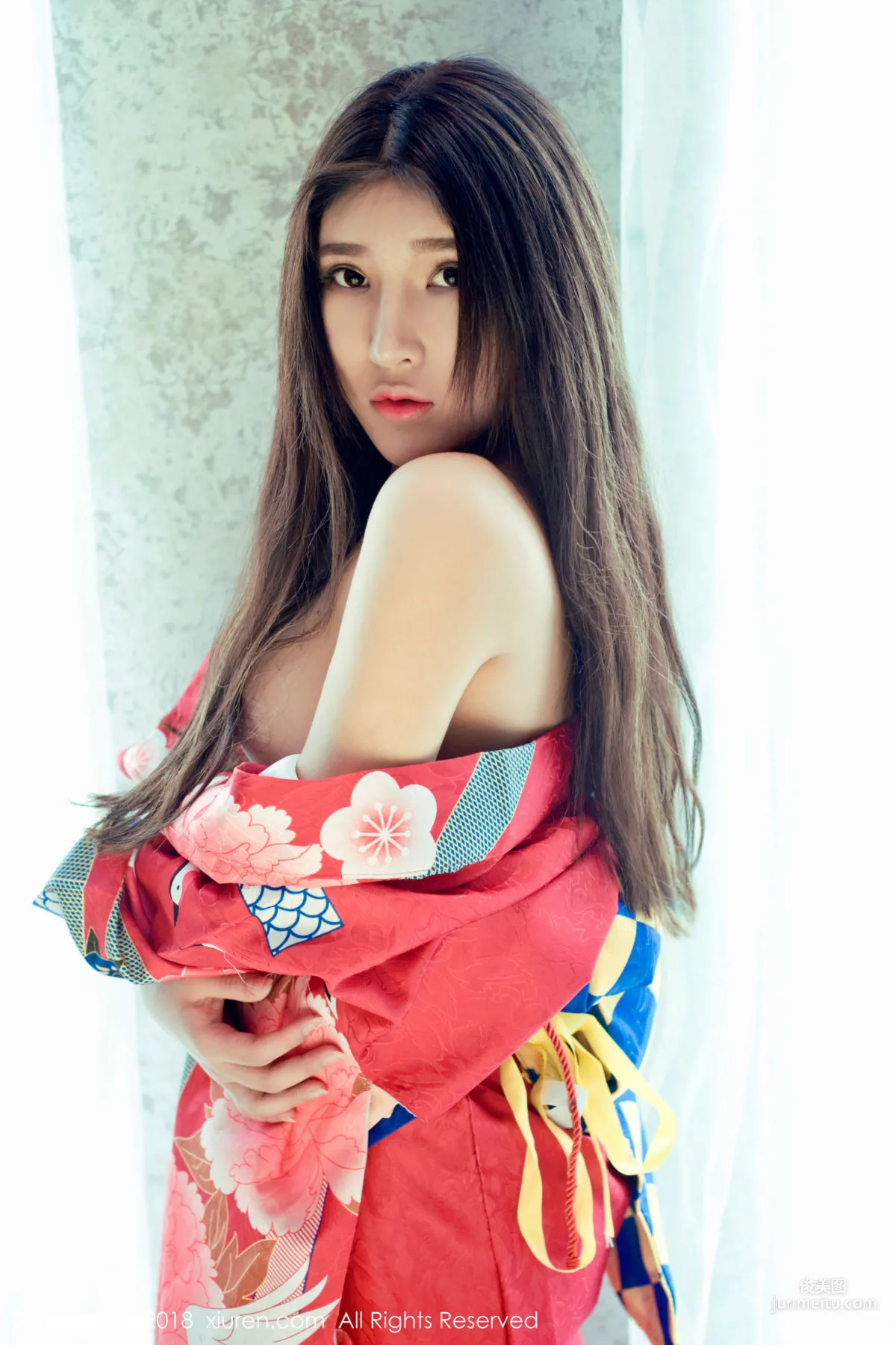 Dangran Shixiao Xiongya, Bikini and Japanese Oiran Kimono [XiuRen] No.973 Photo Set photo 1