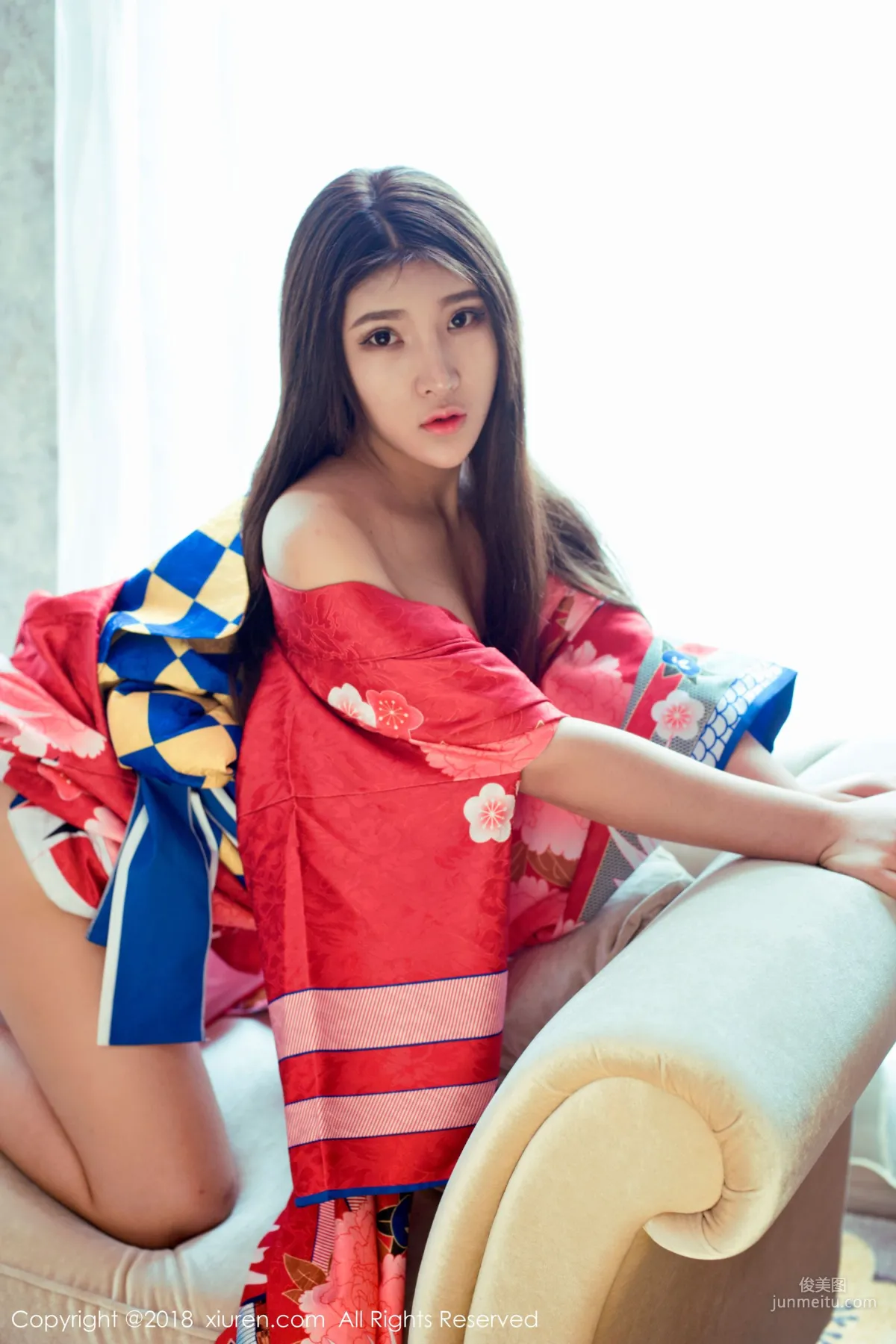 Dangran Shixiao Xiongya, Bikini and Japanese Oiran Kimono [XiuRen] No.973 Photo Set photo 18