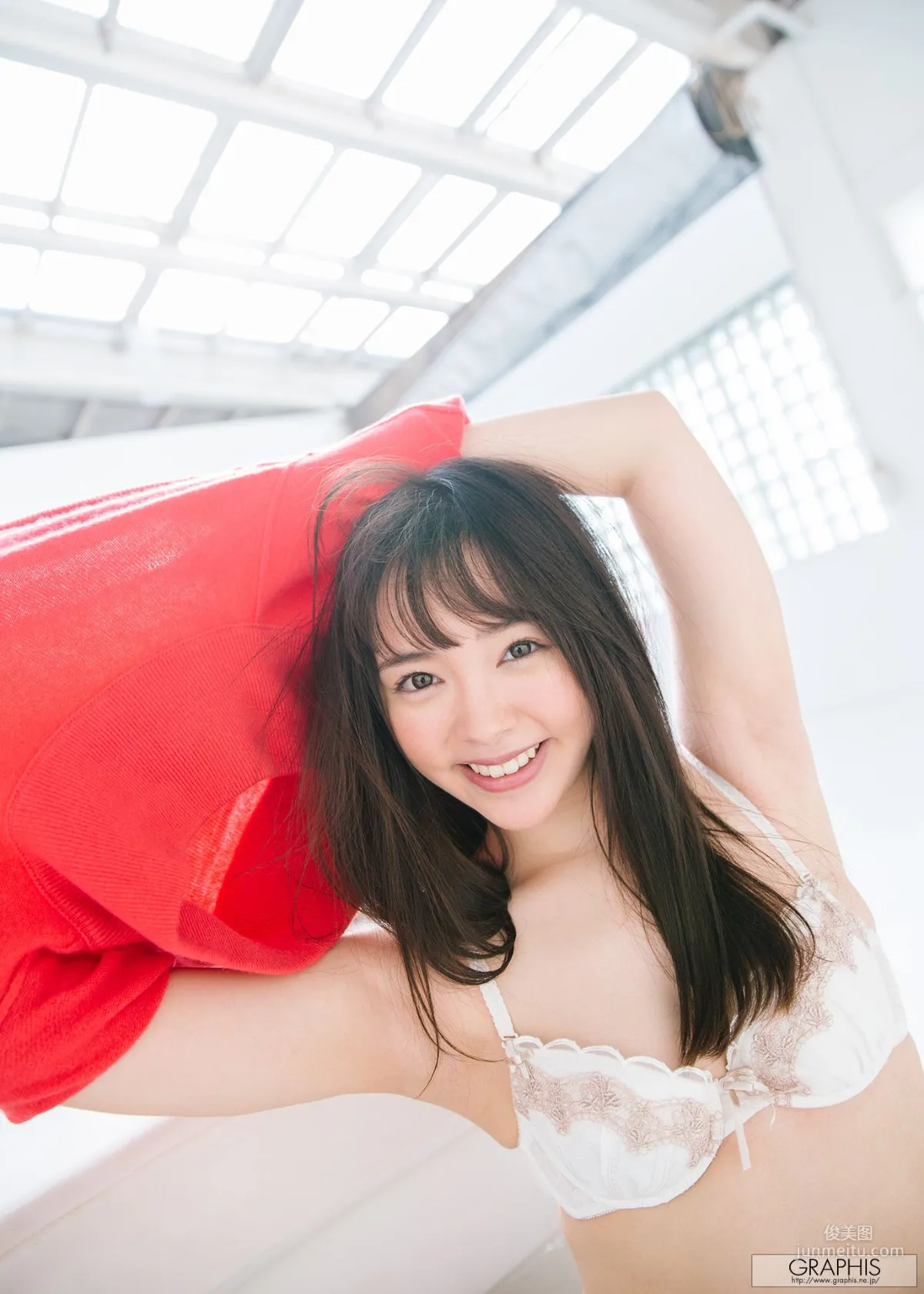 Yuna Ogura [Graphis] Gravure First Undressing Girl Photo Set photo 34