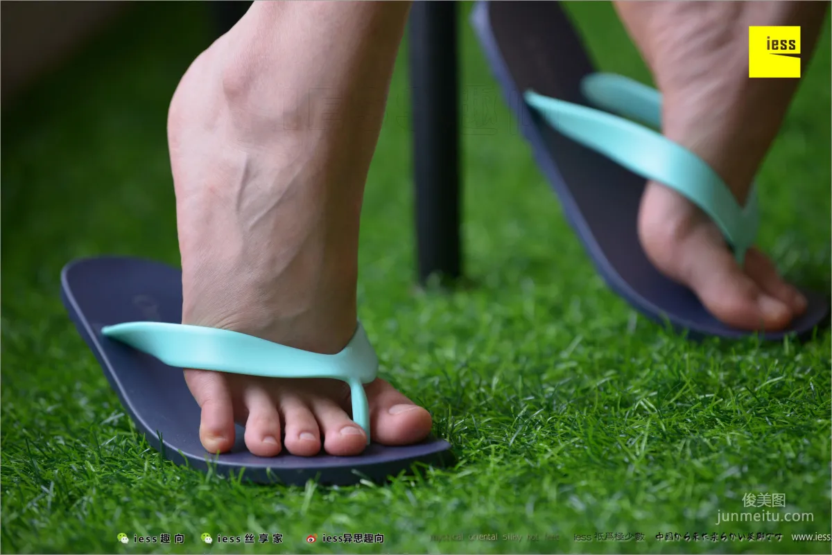 Chun Nuan Classic Flip-Flops [IESS] Silk Stockings Bento 221 Photo Set photo 3