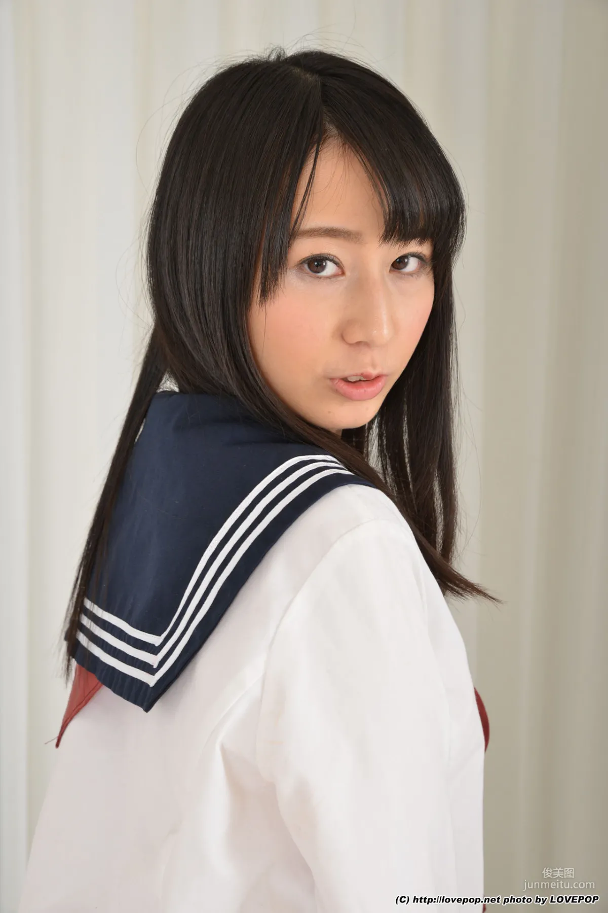 [LovePop] Sora Izumi, Sailor Uniform Student Outfit Set06 Photo Set photo 15