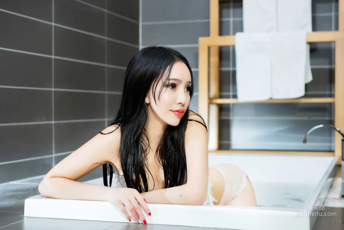 Yi Xuan, Beautiful Curves Beauty Hot Spring Apartment Private Shoot [Lie Goddess] NO.007 Photo Set photo 54