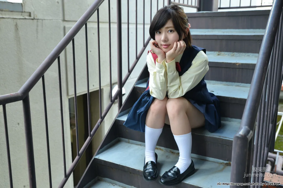 [LovePop] 笹山りん《校服誘惑》 寫真集 5