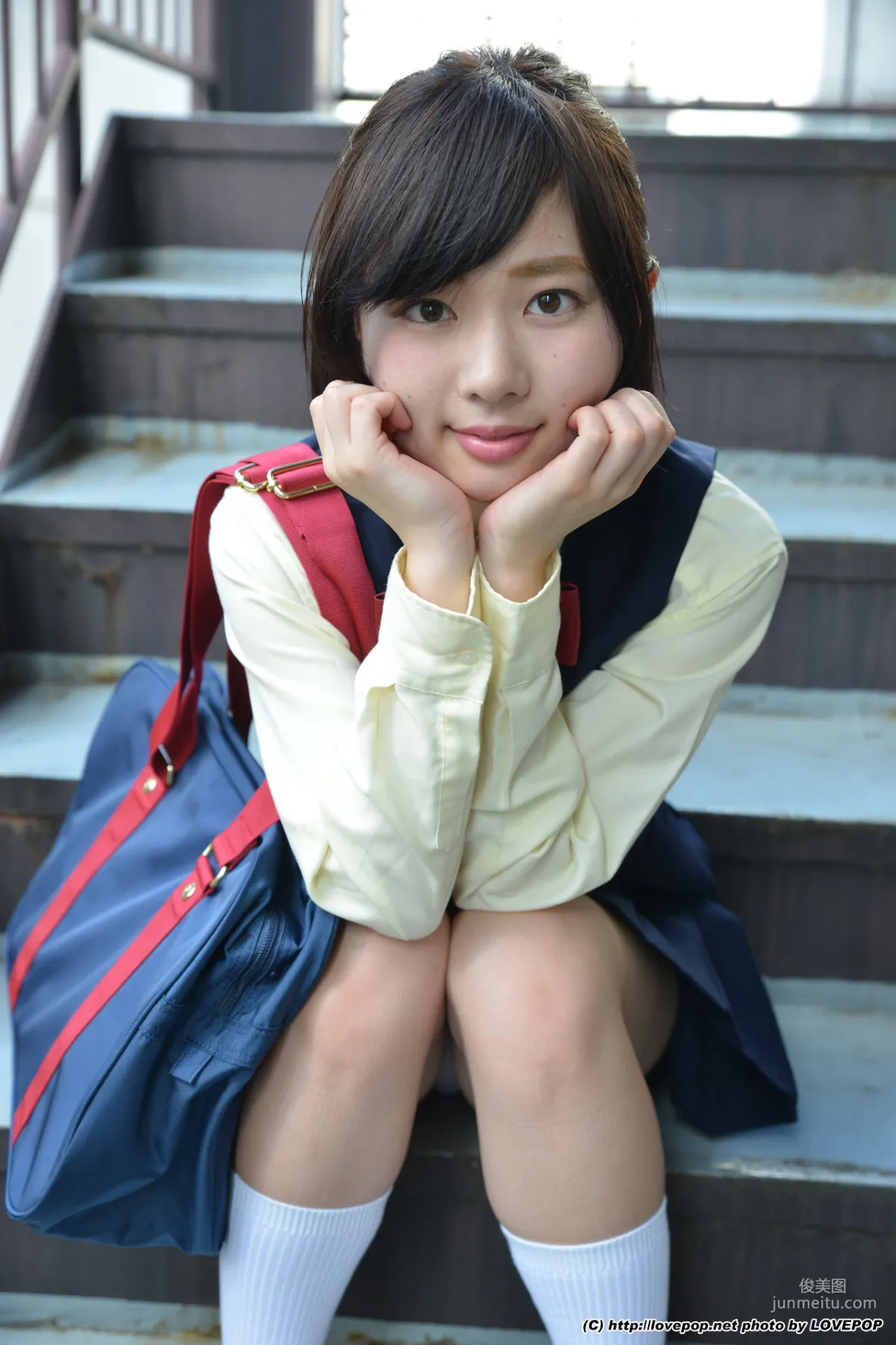 [LovePop] 笹山りん《校服诱惑》 写真集29