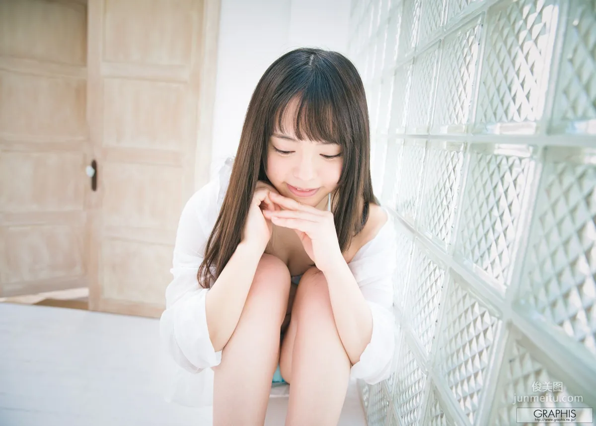 Yuna Ogura [Graphis] Gravure First Undressing Girl Photo Set photo 17