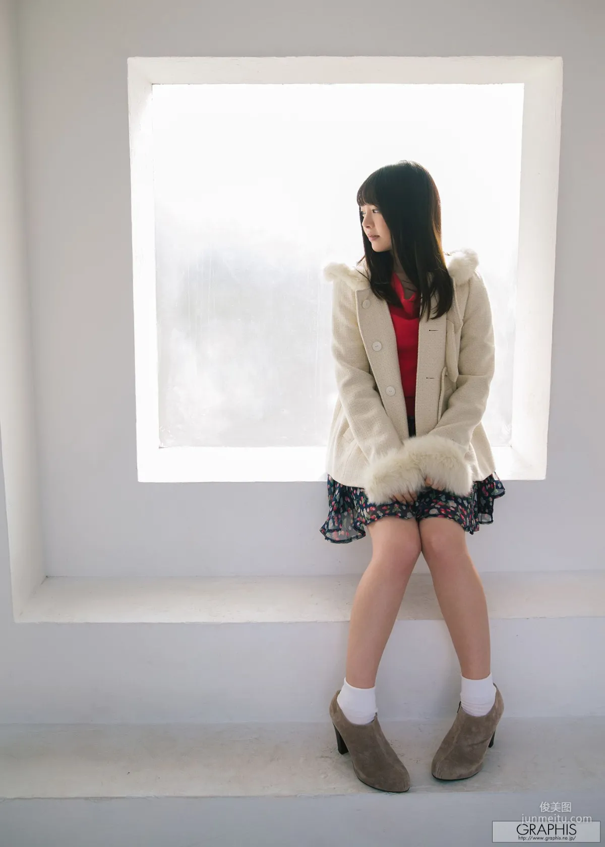 Yuna Ogura [Graphis] Gravure First Undressing Girl Photo Set photo 55