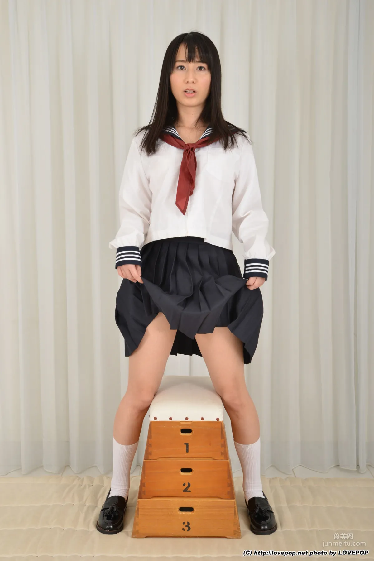 [LovePop] Sora Izumi, Sailor Uniform Student Outfit Set06 Photo Set photo 20