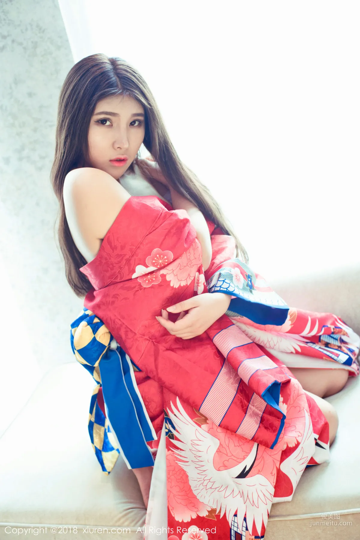 Dangran Shixiao Xiongya, Bikini and Japanese Oiran Kimono [XiuRen] No.973 Photo Set photo 22