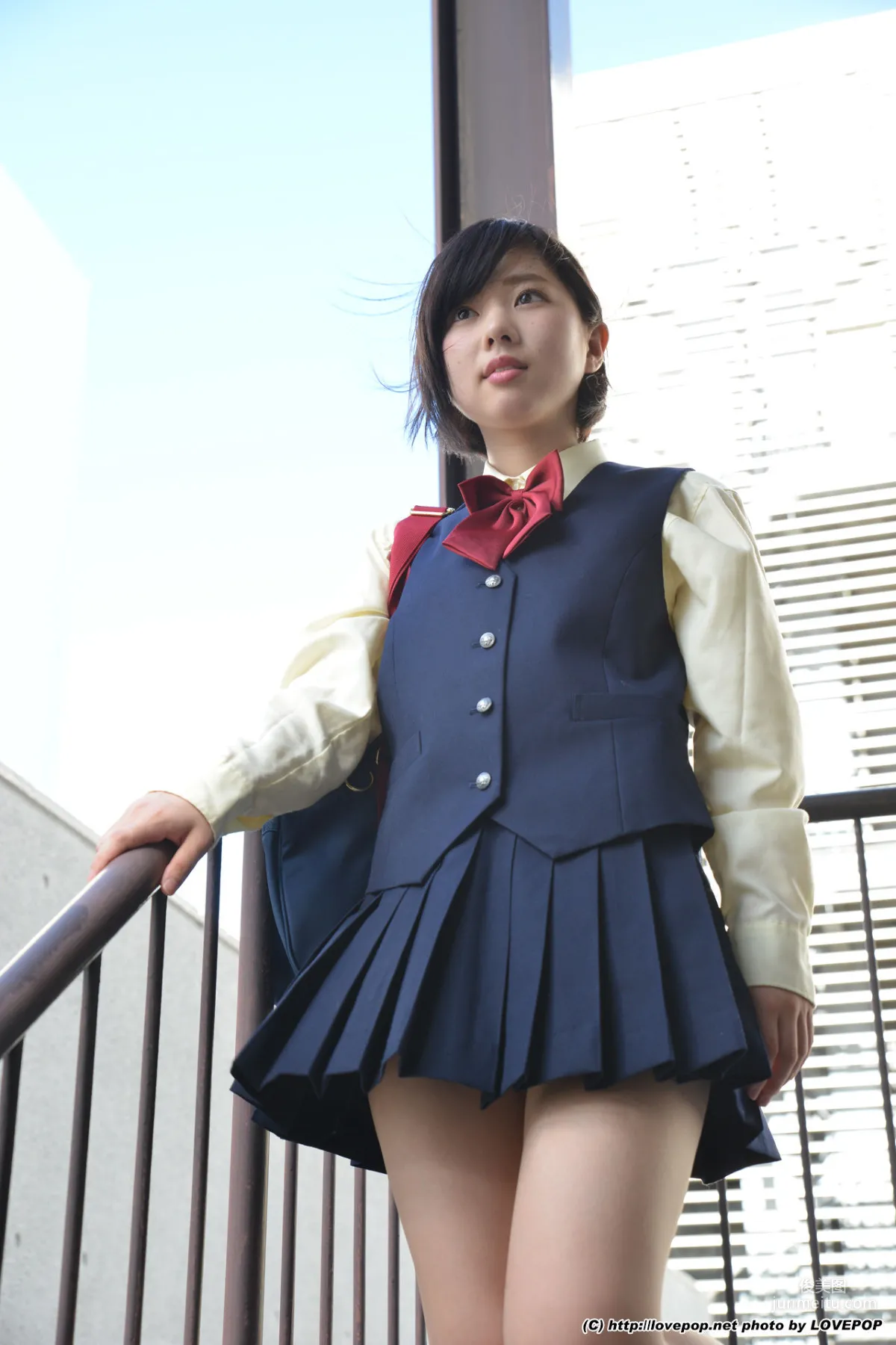 [LovePop] 笹山りん《校服诱惑》 写真集9