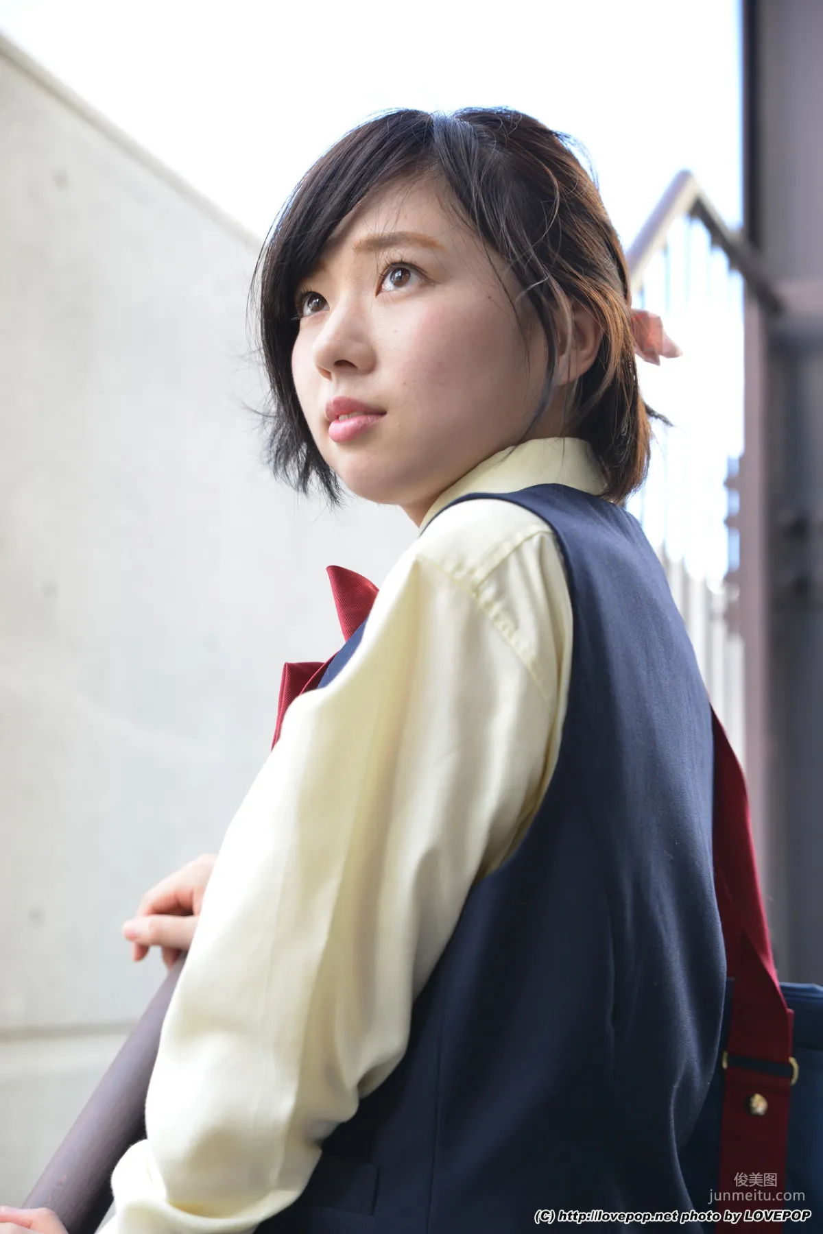 [LovePop] 笹山りん《校服誘惑》 寫真集 4