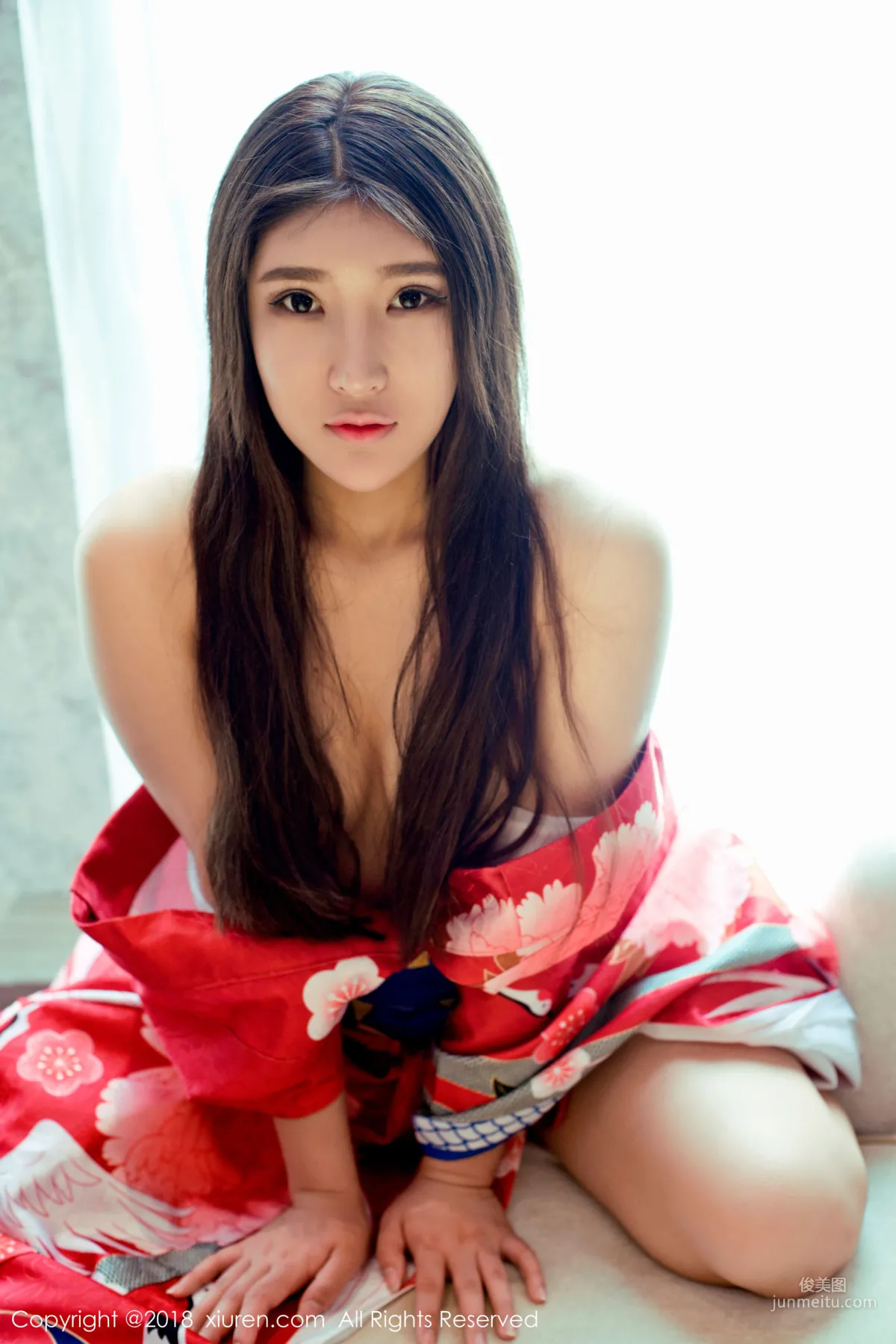 Dangran Shixiao Xiongya, Bikini and Japanese Oiran Kimono [XiuRen] No.973 Photo Set photo 4