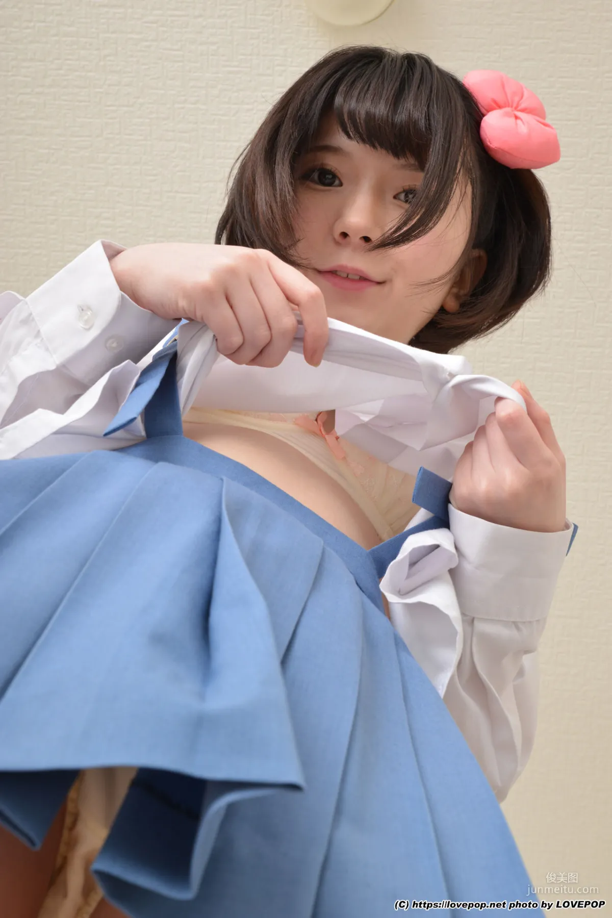 [LovePop] 篠崎みお《教室校服系列》 Set07 寫真集 47