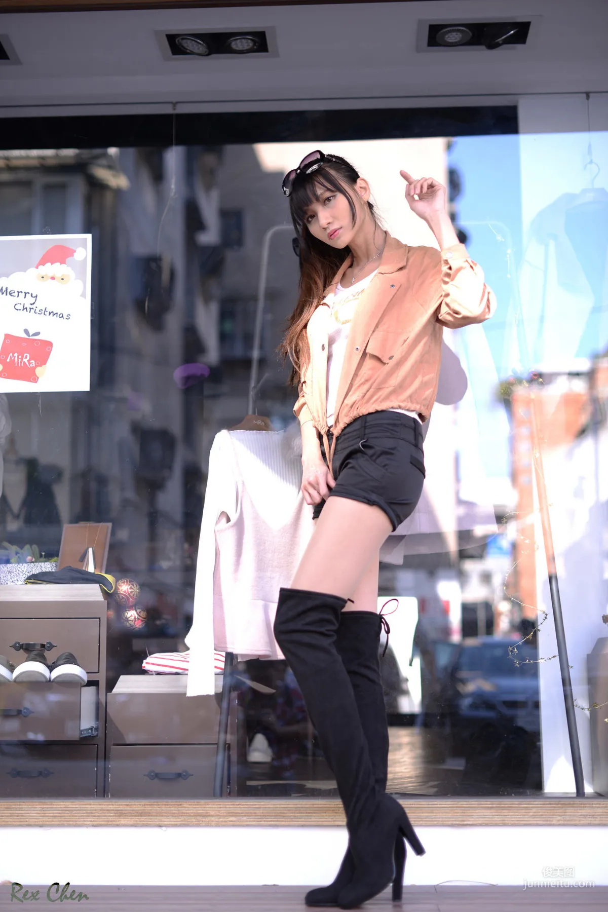 [Taiwan Web Celebrity Beauty] Cai Yixin - Outdoor Shoot 6 Outfit Collection Photo Set photo 53