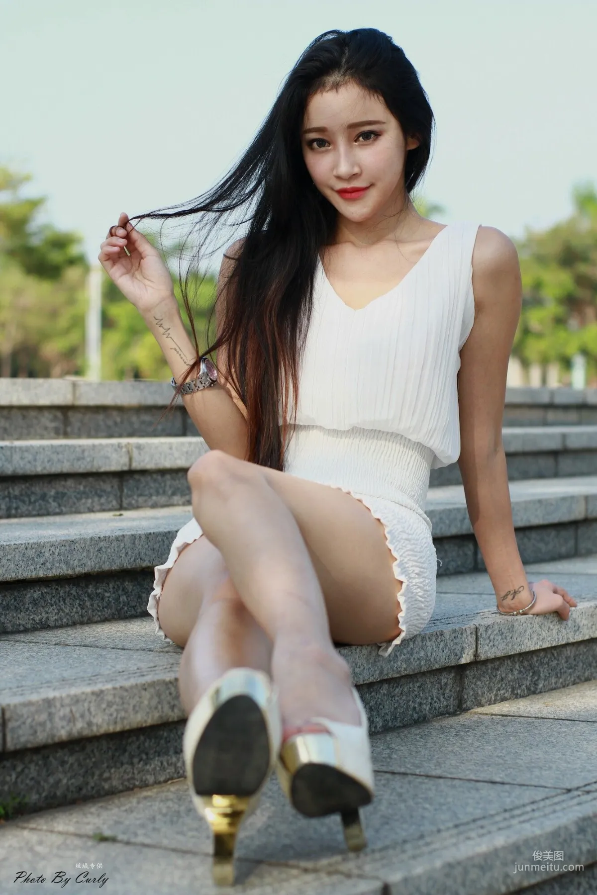 [Taiwan Beauties] Avril Zhan Kaohsiung Museum of Fine Arts Photo Set photo 17