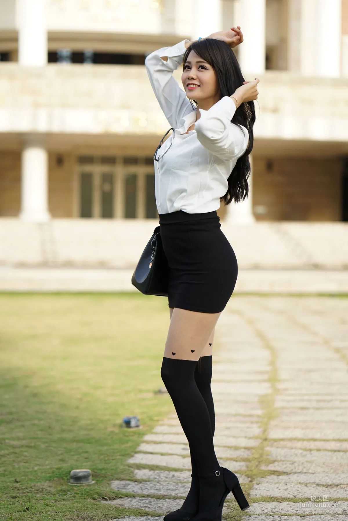 [Taiwan Beauties] Candy Sun, Asia University Outdoor Shoot Photo Set photo 56