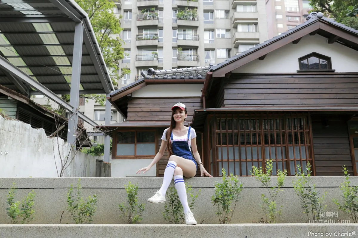 [Taiwan Beauties] Cai Yixin Candice Normal University Outdoor Shoot 3 Outfits Photo Set photo 56
