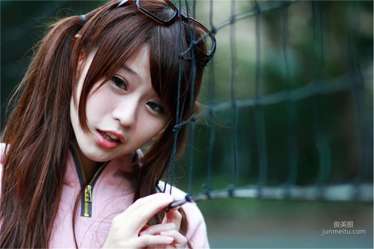 [Taiwan Beauties] Qiu Yuxuan (Yu Xuan) + Bai Bai, Campus Cute Outdoor Shoot Photo Set photo 20