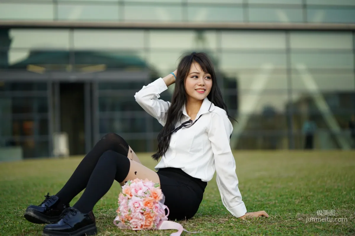 [Taiwan Beauties] Candy Sun, Asia University Outdoor Shoot Photo Set photo 32