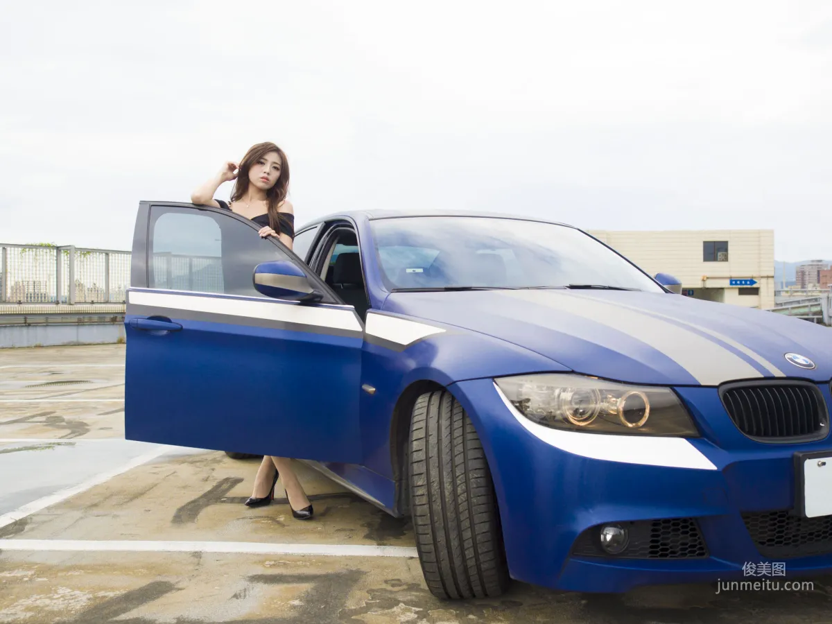 [Taiwan Internet Beauty] Anna chen, Luoyang Parking Lot Photo Set photo 2