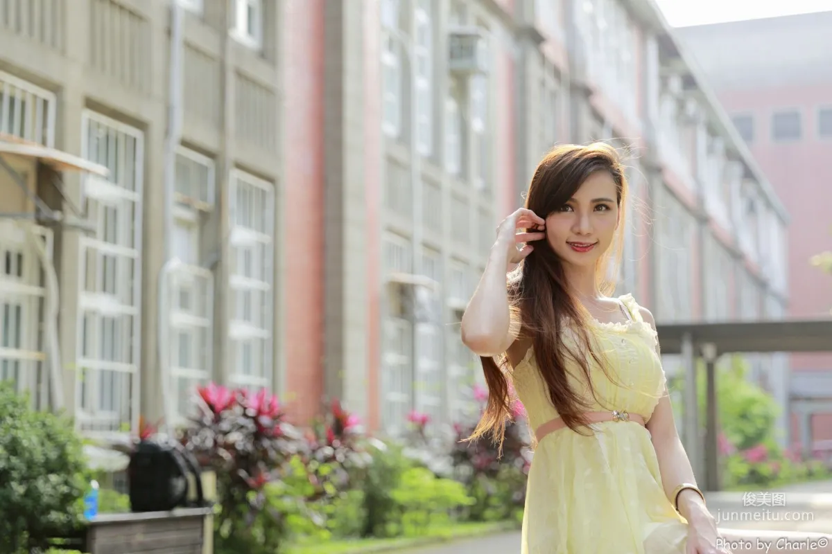 [Taiwan Beauties] Cai Yixin Candice Normal University Outdoor Shoot 3 Outfits Photo Set photo 38