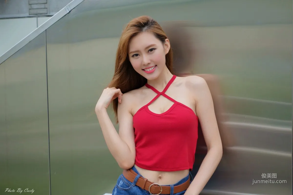 [Taiwan Internet Celebrity Beauty] Guo Minwen Queenie, Martial Arts Hall Street Snap, Photo Set photo 3