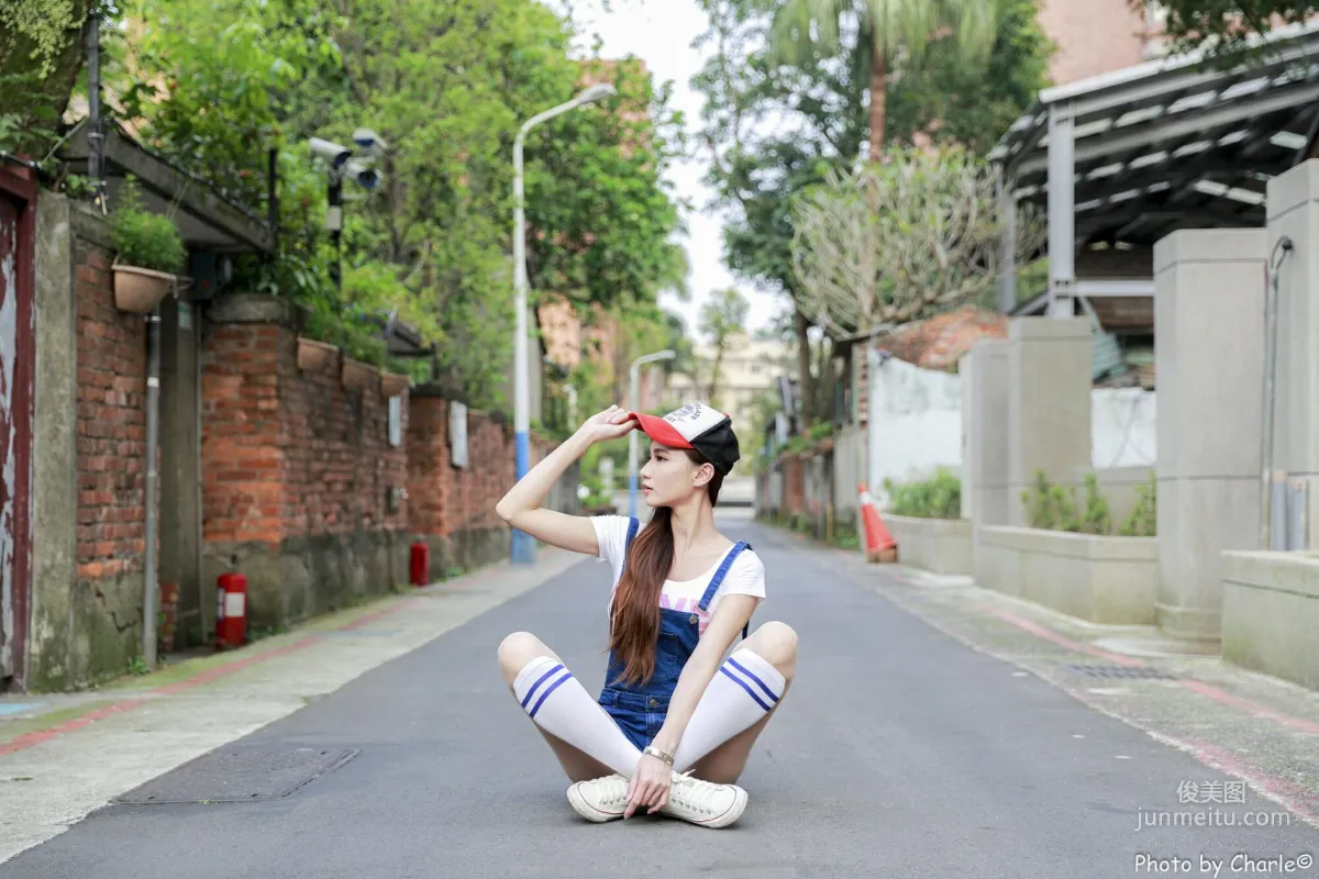 [Taiwan Beauties] Cai Yixin Candice Normal University Outdoor Shoot 3 Outfits Photo Set photo 70