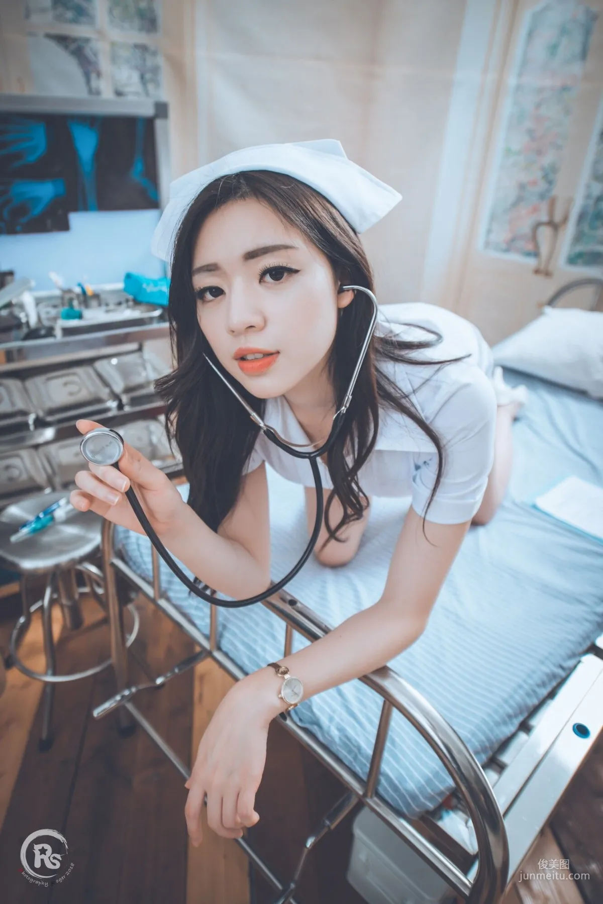 [Taiwan Internet Celebrity Beauty] Xie Liqi, Xie Yuqi's Nurse Photo Set photo 9