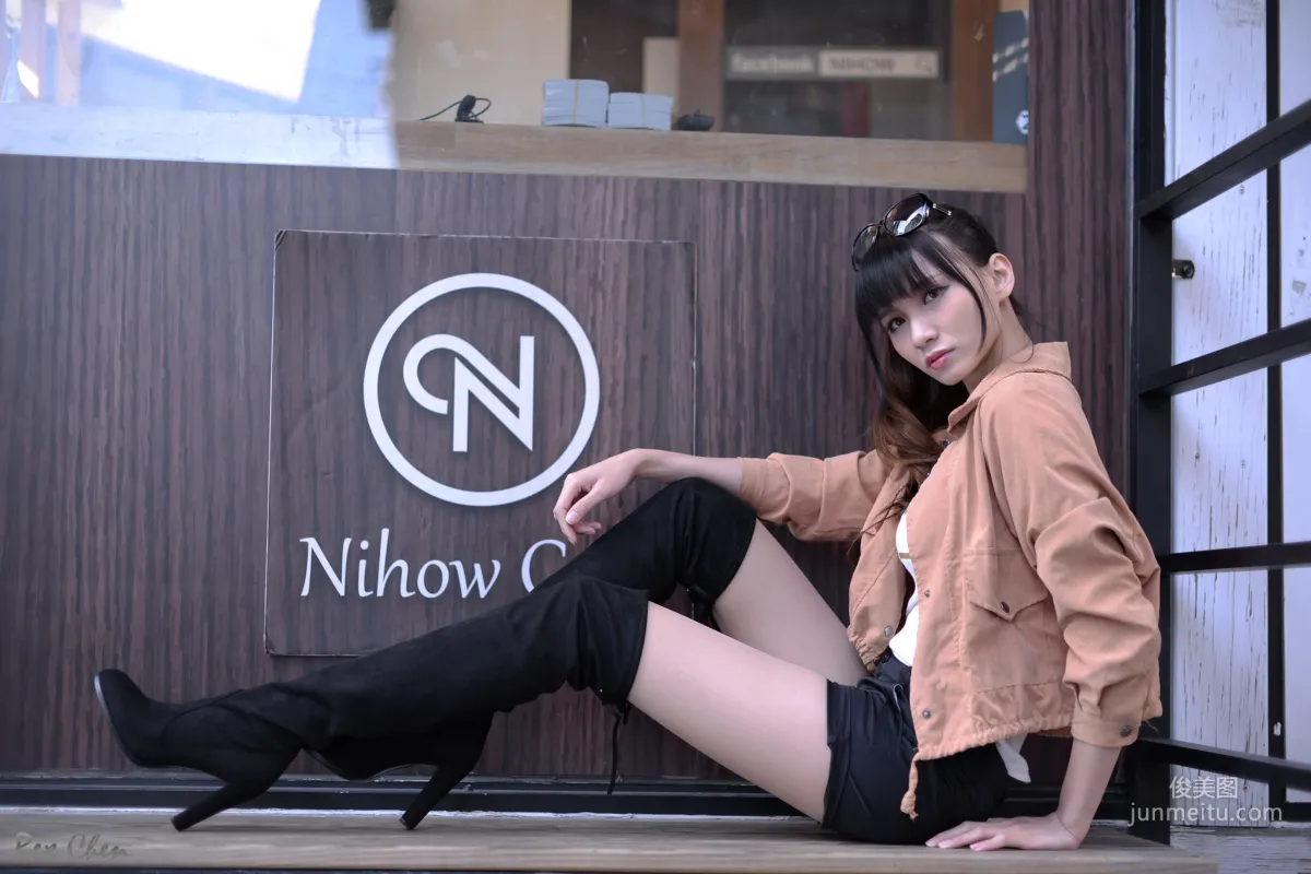 [Taiwan Web Celebrity Beauty] Cai Yixin - Outdoor Shoot 6 Outfit Collection Photo Set photo 11