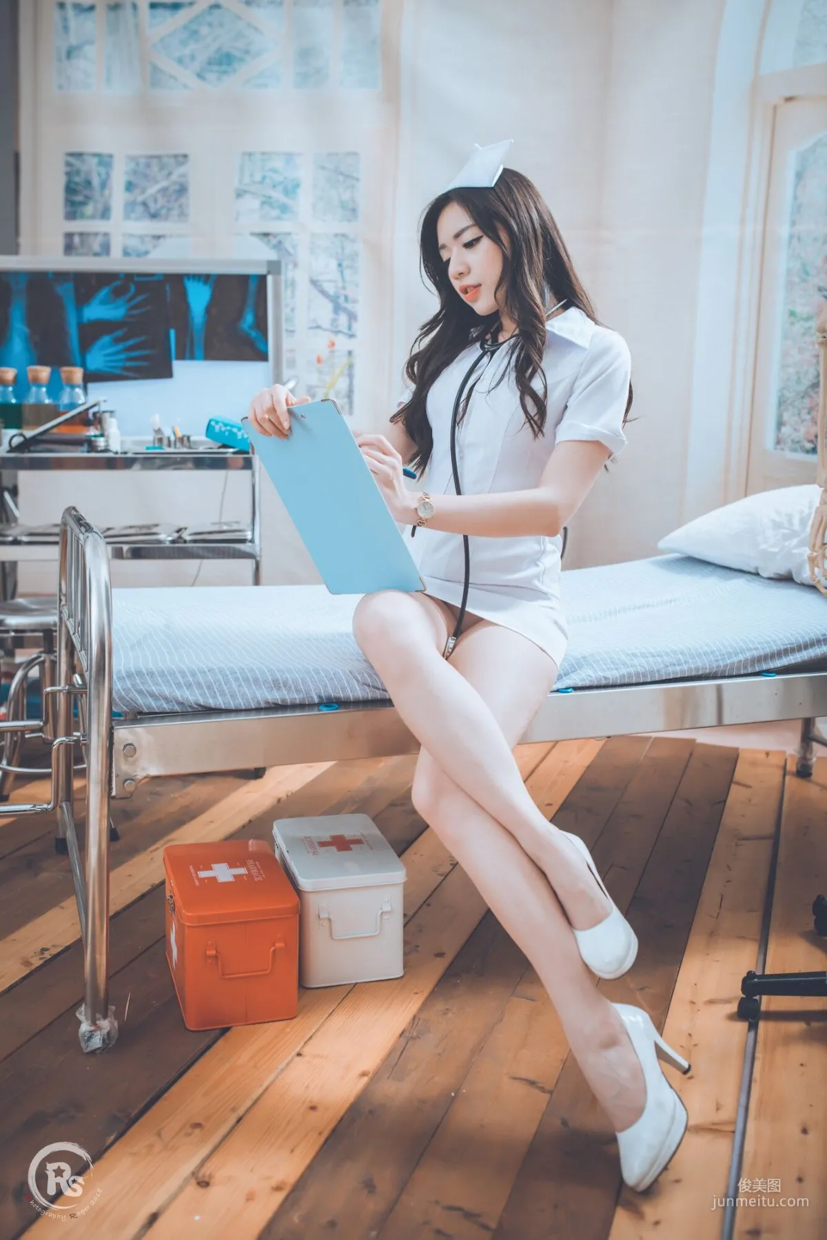 [Taiwan Internet Celebrity Beauty] Xie Liqi, Xie Yuqi's Nurse Photo Set photo 2